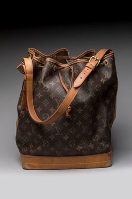 louis vuitton monogram canvas and leather tote bag