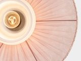 a light that is on inside of a light fixture
