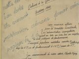 une feuille de papier sur laquelle on peut écrire