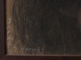 a painting of a man with a beard and a mustache