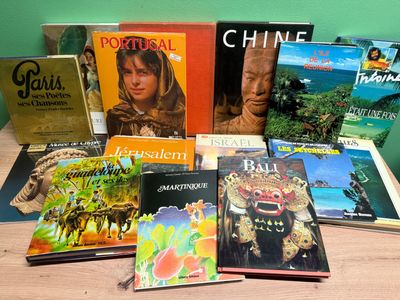 Bon lot de livres sur les voyages