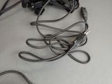 a bunch of wires that have been tangled up on a table