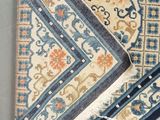 a close up of a piece of cloth with a design on it