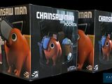 three boxes with a picture of a cartoon character on them
