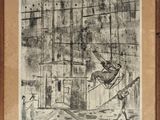 an image of a drawing of a man flying through the air