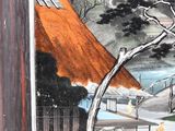 a picture of a painting on the wall of a house