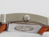 an image of a close up of a watch on a white surface