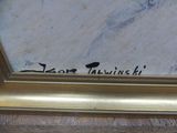 an image of a painting of a bird on a ledge with a quote written on it