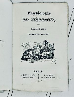 un livre sur lequel figure la photo d'un homme et d'une femme assis sur un banc