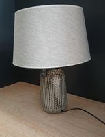 Lampe à poser en céramique et abat jour en lin beige- retour… (photo 2)
