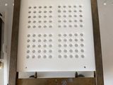 a white machine that is sitting on a table