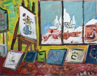 Tableau contemporain - Estimation 1400-1800€ - Maison APONEM