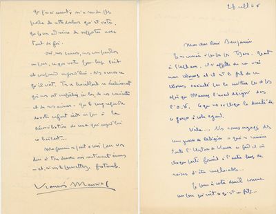 une vieille lettre manuscrite d'un homme qui écrit sur un morceau de papier