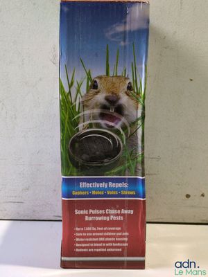 une boîte sur laquelle figure l'image d'un hamster