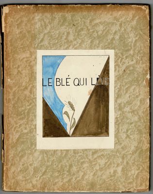 un vieux livre avec l'image d'un oiseau