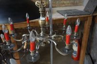 lustre classique en métal - avec 8 points lumineux - diamètr…