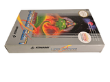 a box with a video game on it on a white surface
