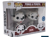 Lot de deux figurines Disney Pop Vinyl : Poco et Perdita