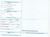 a picture of a document with a barcode on it
