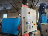 a machine that is sitting inside of a building