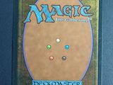 a close up of the back of a box of magic the gathering deck