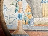 a picture of a picture of a vase and a vase on a table