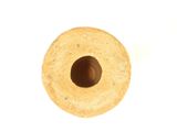 an image of a piece of bread with a hole in it