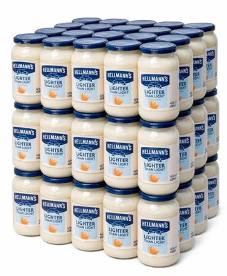 Lot de 226 pots de mayonnaises light 465 gr DDM 31/01/2026