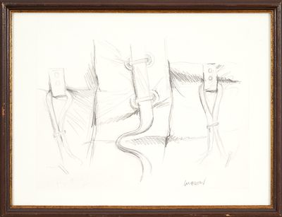 une image représentant un dessin au crayon d'un groupe de jambes