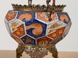 a decorative bowl that is sitting on a table