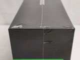a black box with a green stripe on it