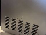 a microwave that is sitting on a table