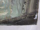 a picture of a painting of a boat in the water