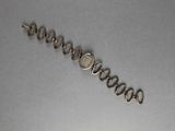 an image of a silver bracelet with a stone in the middle of it