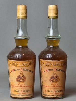 LEJAY LAGOUTTE 2 bouteilles de très vieux marc de Bourgogne - Photo 1