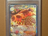une carte sur laquelle figure l'image d'une carte Pokémon