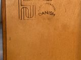 an image of a close up of a wooden box with writing on it