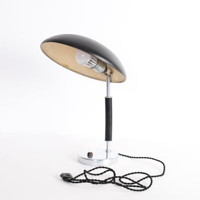 Lampe DE Table Noire Harald Notini ModÈLE "6994", Circa 1930…