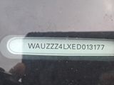 a sticker on the back of a car that says wauzzzzzzlexlxd03177