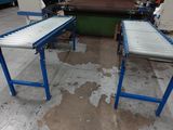 two machines that are sitting next to each other on the floor