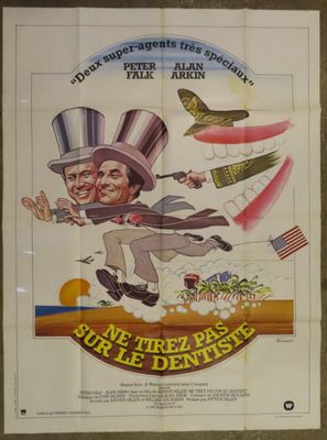 movie poster for one tree hill pure dentals featuring a cartoon of a man in a top hat and a man in a top hat riding on a skateboard