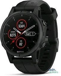 montre connectée GPS Garmin avec bracelet noir