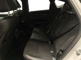 the back seats of a car are empty in the back of the car