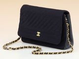 chanel black quilted flap bag