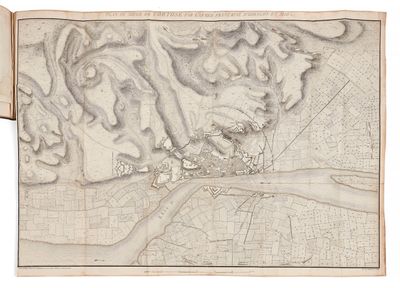 une vieille carte de la ville de New York sur laquelle figure un plan de la ville de New York