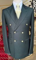 Costume Croisé Vert Anglais