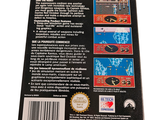 a back cover of a video game called the hunt for red bogger