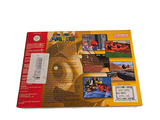 a picture of a book with pictures of cars on it