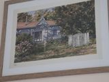 a picture of a painting hanging on the wall