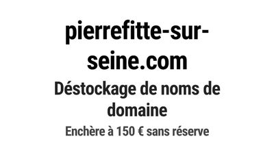 Nom de domaine pierrefitte-sur-seine.